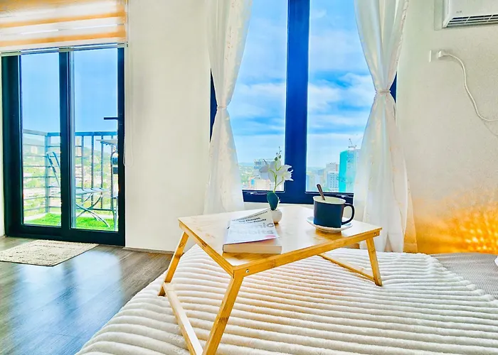 Aparthotel Spacious 1br Highview It Park With Pool And Netflix 4*